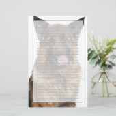 Deutscher Schäferhund Briefpapier (Stehend Vorderseite)