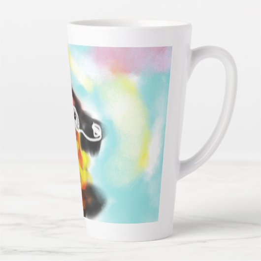Deutscher Schäferhund bunt Milchtasse (Rechts)
