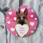 Deutscher Schäferhund Button (Beispiel)