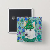 DEUTSCHER SCHÄFERHUND BUTTON (Vorne & Hinten)