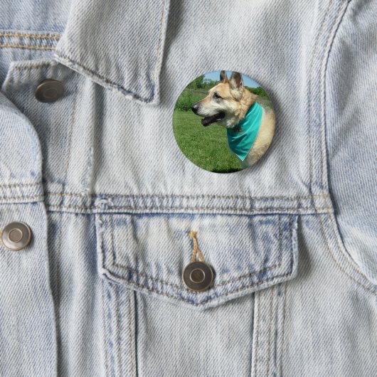 Deutscher Schäferhund Button (Beispiel)