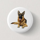 Deutscher Schäferhund Button (Vorderseite)