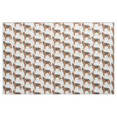 Deutscher Schäferhund-Cartoon Stoff (Fat Quarter (45,7 x 55,9 cm))