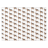 Deutscher Schäferhund-Cartoon Tischdecke (Vorderseite (Horizontal))