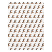 Deutscher Schäferhund-Cartoon Tischdecke (Vorderseite)