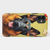 Deutscher Schäferhund Case-Mate iPhone Hülle (Rückseite (Horizontal))