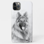 Deutscher Schäferhund Case-Mate iPhone Hülle (Rückseite)