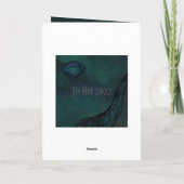 Deutscher Schäferhund Dankeskarte (Rückseite)