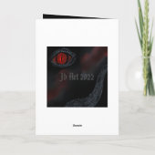 Deutscher Schäferhund Dankeskarte (Rückseite)