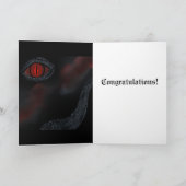 Deutscher Schäferhund Dankeskarte (Innenseite)