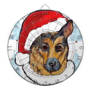 DEUTSCHER SCHÄFERHUND DARTSCHEIBE