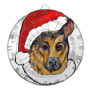 Deutscher Schäferhund Dartscheibe