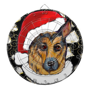 Deutscher Schäferhund Dartscheibe