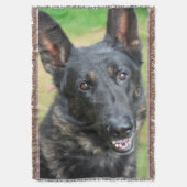 Deutscher Schäferhund Decke (Vorderseite Vertikal)