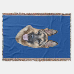 Deutscher Schäferhund Decke