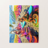 Deutscher Schäferhund Dog Jigsaw Puzzle (Vertikal)