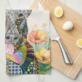 Deutscher Schäferhund Dog Küchentuch (Viertel Falte)