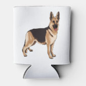 Deutscher Schäferhund Dosenkühler (Vorderseite)
