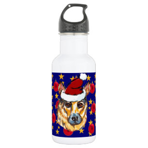 DEUTSCHER SCHÄFERHUND EDELSTAHLFLASCHE