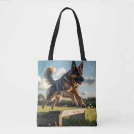 Deutscher Schäferhund Elegante Schultertasse Tasche