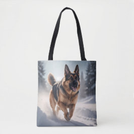 Deutscher Schäferhund Elegante Schultertasse Tasche