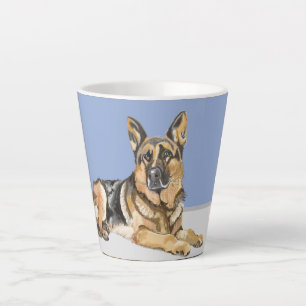 Deutscher Schäferhund, elsässischer Milchtasse