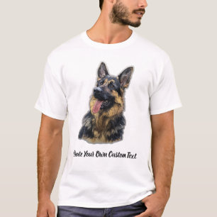 Deutscher Schäferhund Erstellen Sie Ihren eigenen T-Shirt