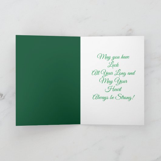 Deutscher Schäferhund Feiertagskarte (Innenseite)