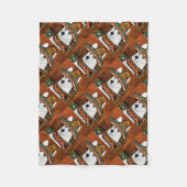 Deutscher Schäferhund Fleecedecke (Vorderseite)