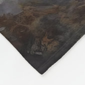 Deutscher Schäferhund Fleecedecke (Ecke)