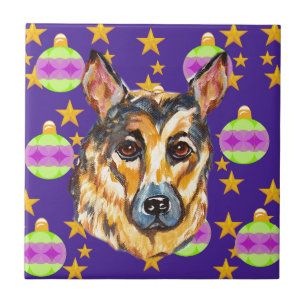 Deutscher Schäferhund Fliese