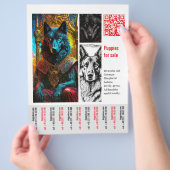 Deutscher Schäferhund Flyer (Hand)