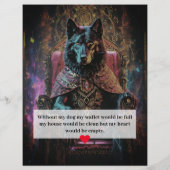 Deutscher Schäferhund Flyer (Hinten)