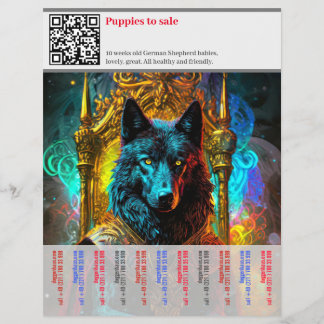 Deutscher Schäferhund Flyer