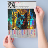 Deutscher Schäferhund Flyer (Hand)