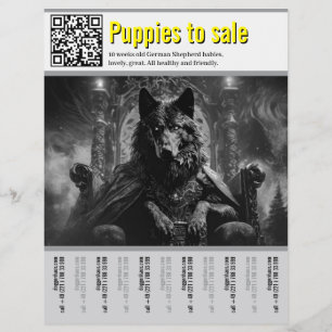 Deutscher Schäferhund Flyer 