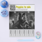 Deutscher Schäferhund Flyer (Einzeln)