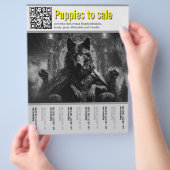 Deutscher Schäferhund Flyer (Hand)