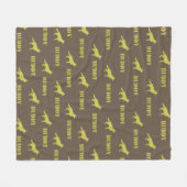 Deutscher Schäferhund, Foto und Individuelle Name  Fleecedecke (Vorderseite (Horizontal))