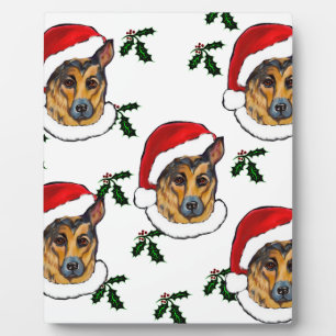 DEUTSCHER SCHÄFERHUND FOTOPLATTE