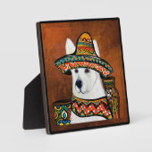 Deutscher Schäferhund Fotoplatte (Vorderseite)