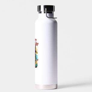 Deutscher Schäferhund Frohe Geburtstagsfeier Shep Trinkflasche