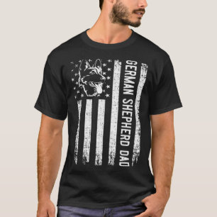Deutscher Schäferhund für Männer Dog Dad Schäferhu T-Shirt