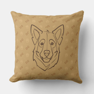 Deutscher Schäferhund, Gebaut zum Schutz, Geboren Kissen