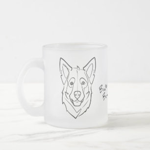 Deutscher Schäferhund, Gebaut zum Schützen, Gebore Mattglastasse