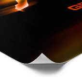 Deutscher Schäferhund - Gedichte in Bewegung Poster (Ecke)