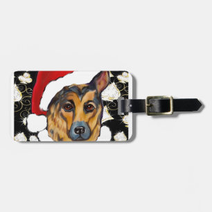 DEUTSCHER SCHÄFERHUND GEPÄCKANHÄNGER