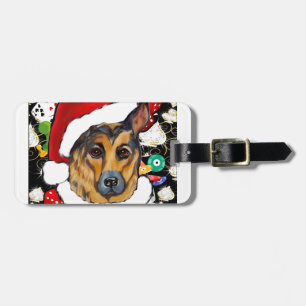 DEUTSCHER SCHÄFERHUND GEPÄCKANHÄNGER