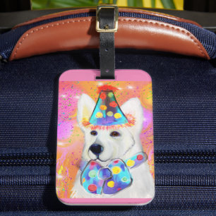 Deutscher Schäferhund Gepäckanhänger