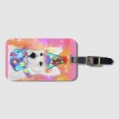 Deutscher Schäferhund Gepäckanhänger (Vorderseite (Horizontal))